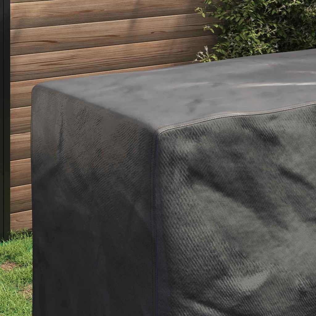 Outdoor Furniture Cover Black 180 x 70 x 90 cm 600D